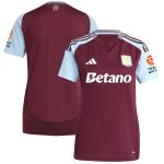 aston villa adidas home shirt 2024-25 – womens with custom printing Collection | Aston Villa Shop Official Jerseys