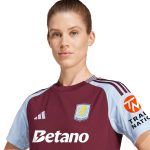 aston villa adidas home shirt 2024-25 – womens with custom printing Collection | Aston Villa Shop Official Jerseys