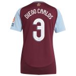 aston villa adidas home shirt 2024-25 – womens with diego carlos 3 cup printing Collection | Aston Villa Shop Official Jerseys