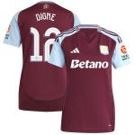 aston villa adidas home shirt 2024-25 – womens with digne 12 cup printing Collection | Aston Villa Shop Official Jerseys