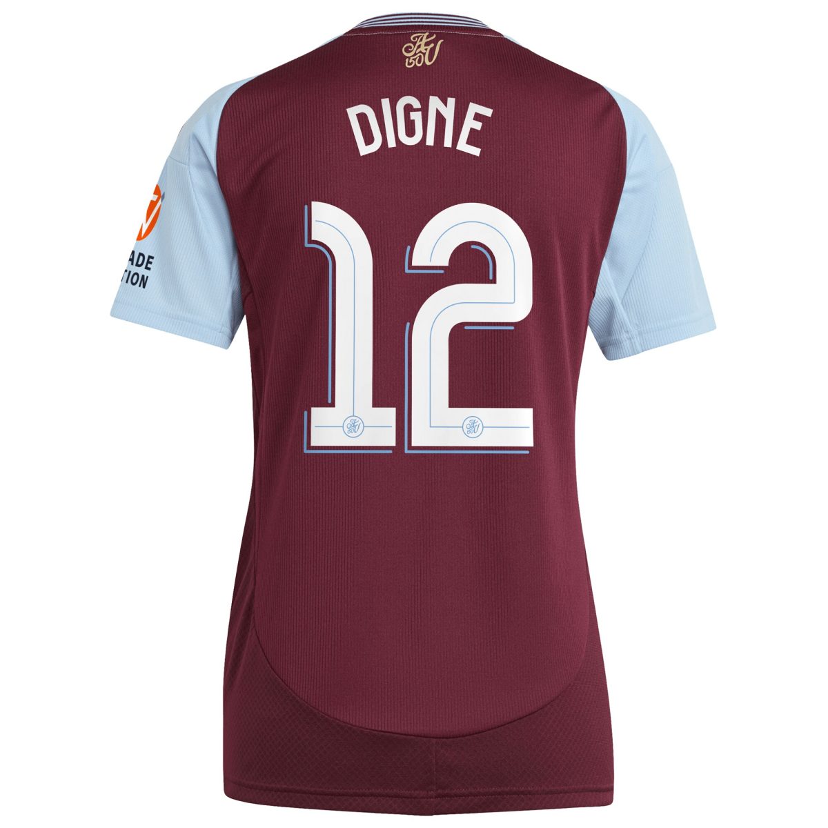aston villa adidas home shirt 2024-25 – womens with digne 12 cup printing Collection | Aston Villa Shop Official Jerseys