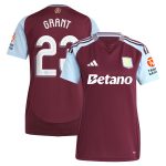 aston villa adidas home shirt 2024-25 – womens with grant 23 cup printing Collection | Aston Villa Shop Official Jerseys