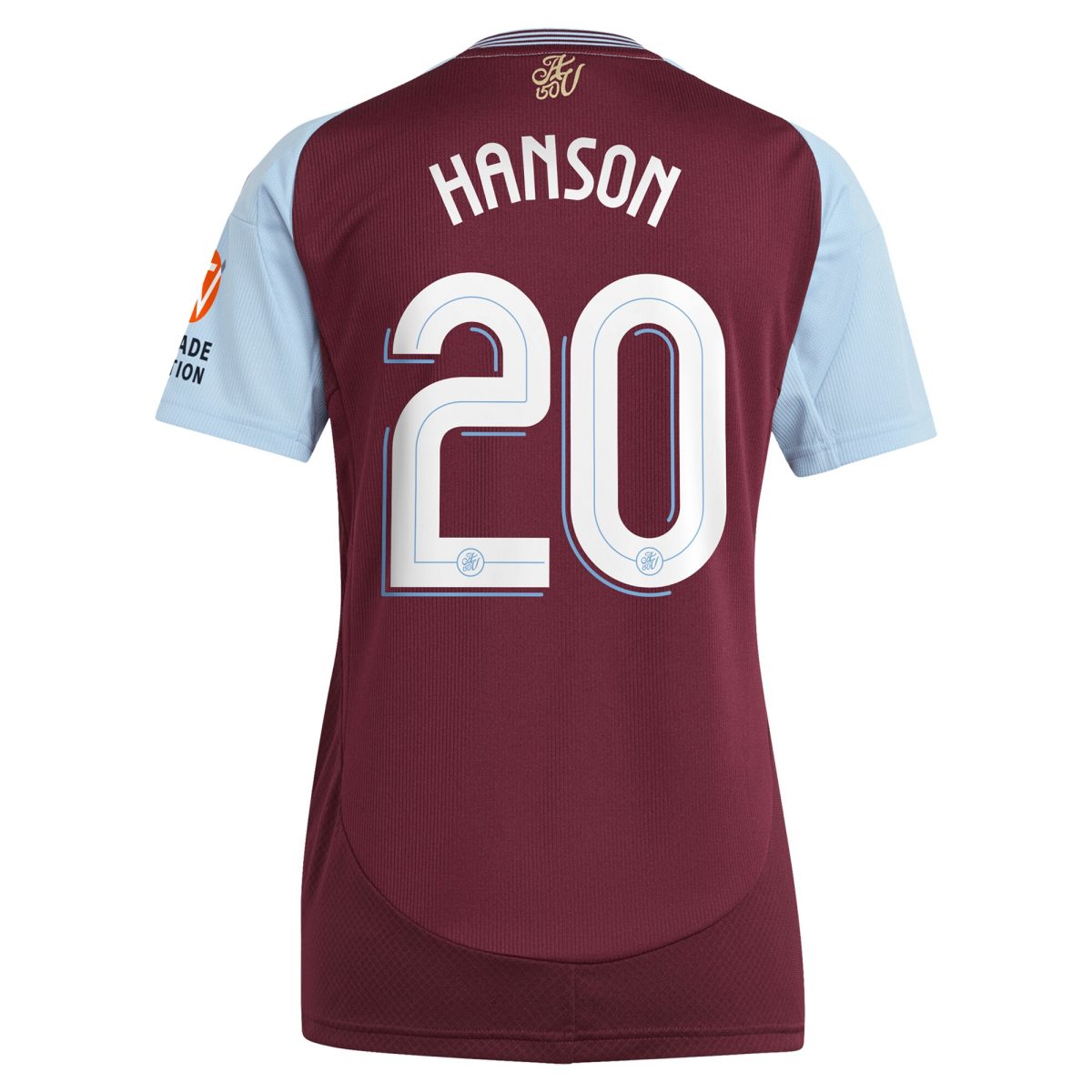 aston villa adidas home shirt 2024-25 – womens with hanson 20 cup printing Collection | Aston Villa Shop Official Jerseys