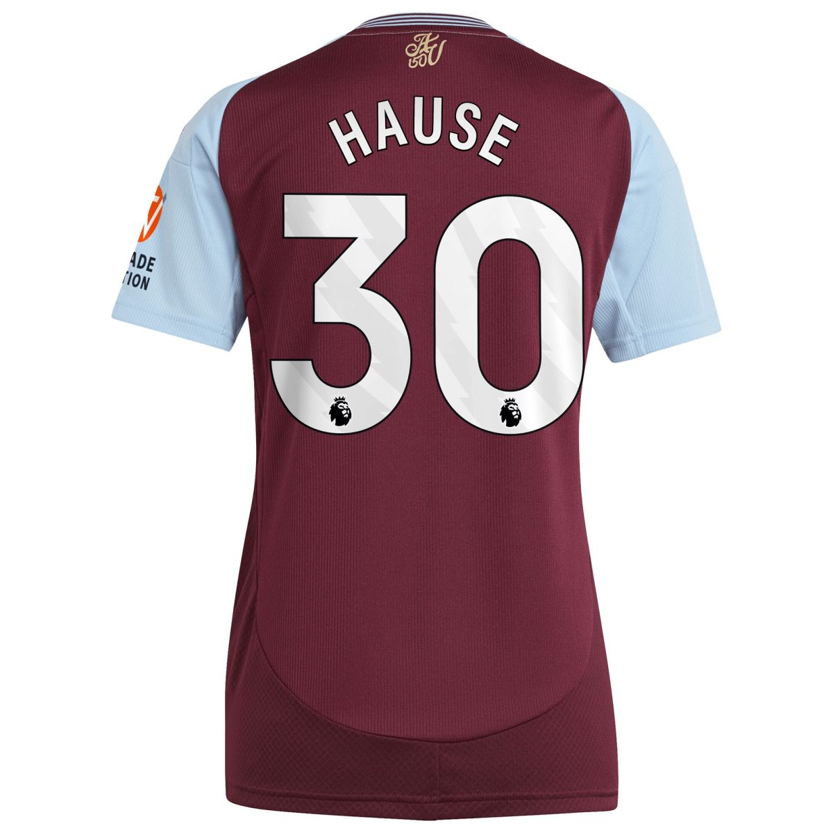 aston villa adidas home shirt 2024-25 – womens with hause 30 printing Collection | Aston Villa Shop Official Jerseys