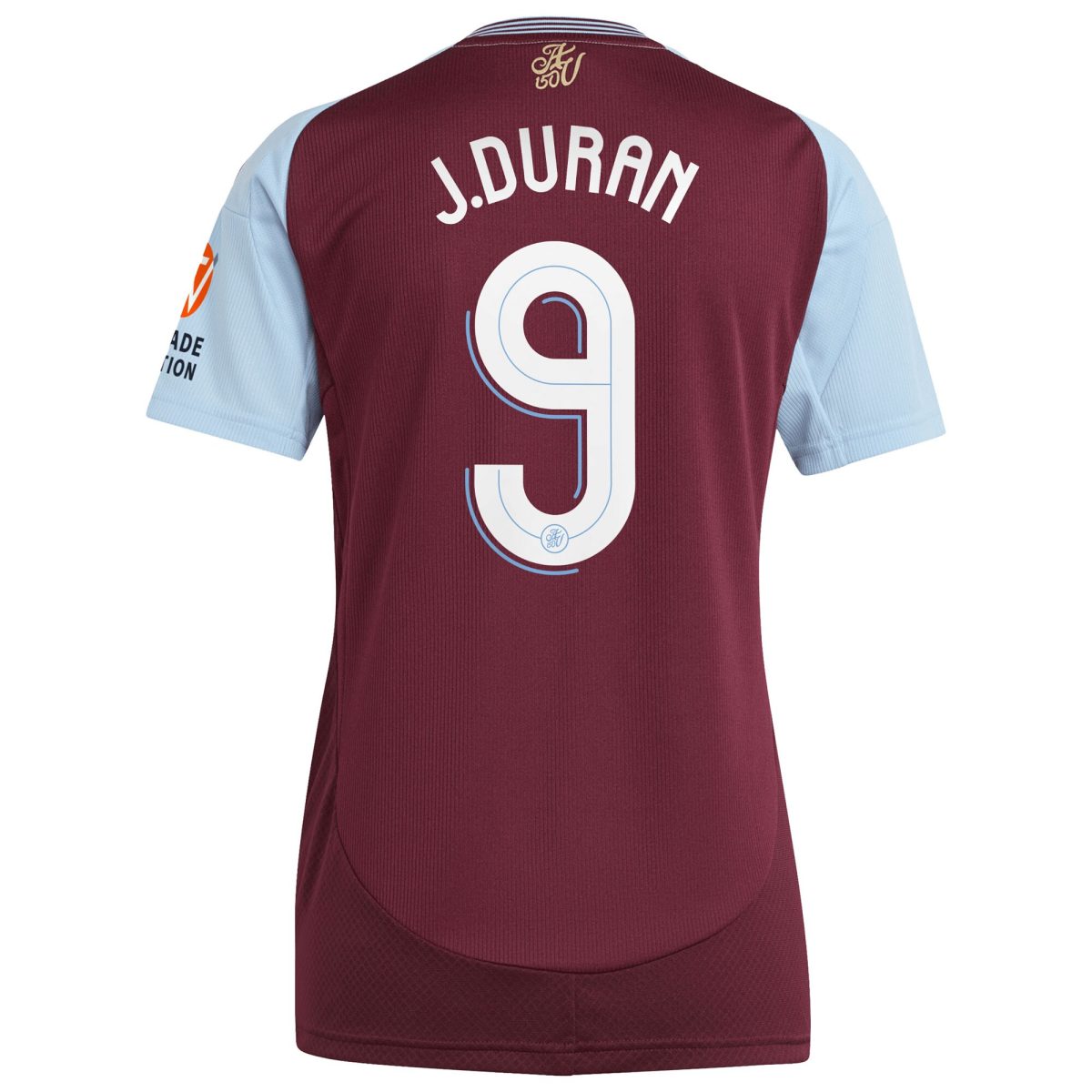 aston villa adidas home shirt 2024-25 – womens with j.duran 9 cup printing Collection | Aston Villa Shop Official Jerseys