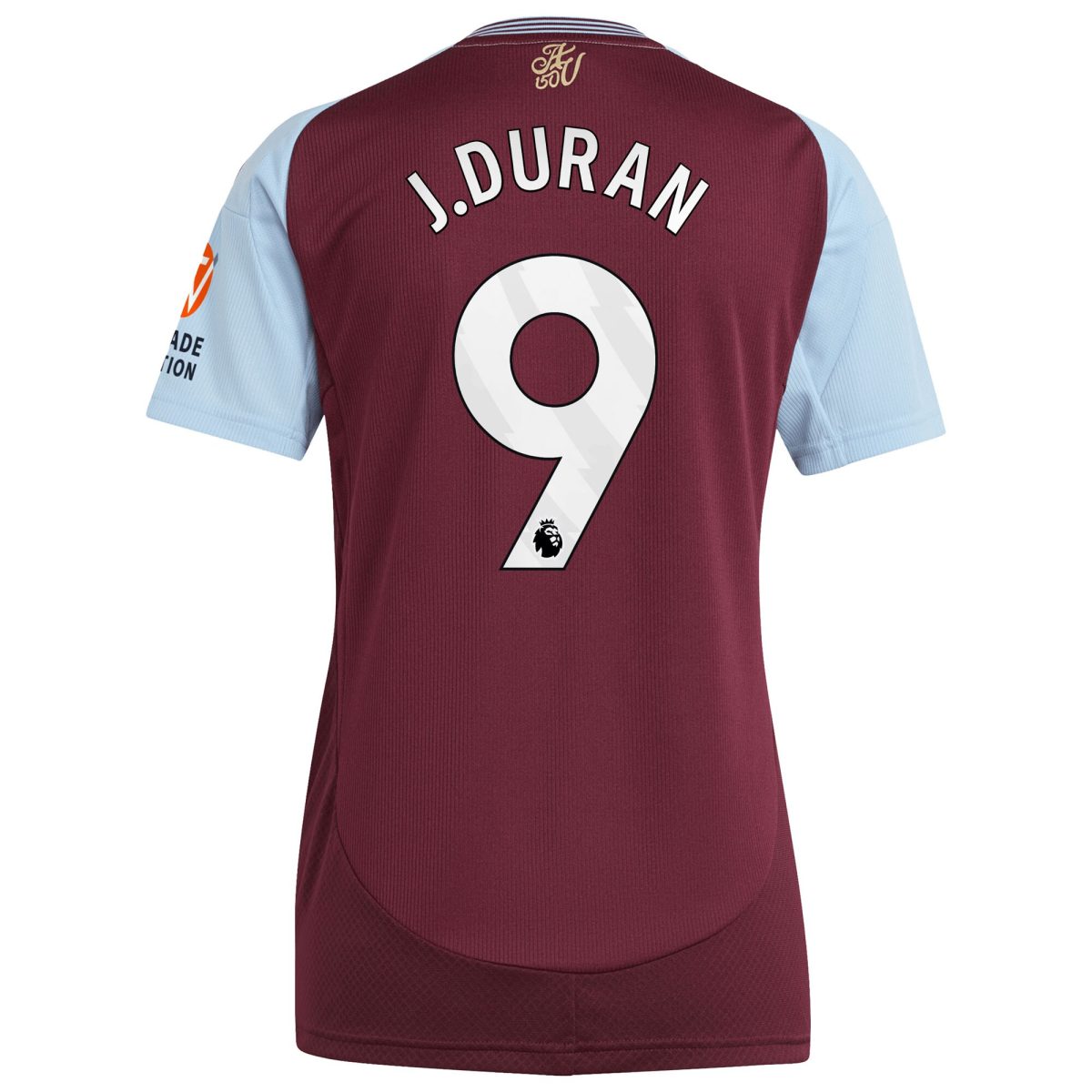 aston villa adidas home shirt 2024-25 – womens with j.duran 9 printing Collection | Aston Villa Shop Official Jerseys