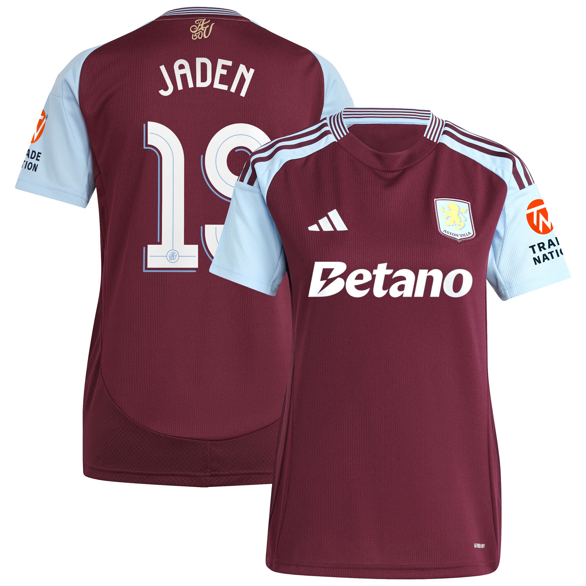aston villa adidas home shirt 2024-25 – womens with jaden 19 cup printing Collection | Aston Villa Shop Official Jerseys