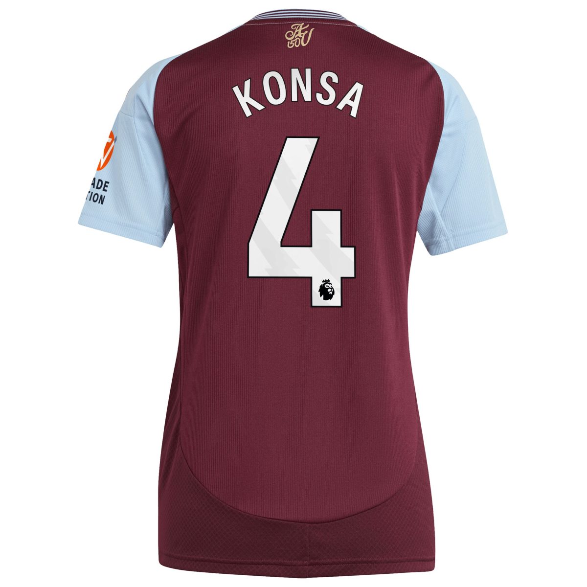 aston villa adidas home shirt 2024-25 – womens with konsa 4 printing Collection | Aston Villa Shop Official Jerseys