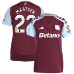 aston villa adidas home shirt 2024-25 – womens with maatsen 22 printing Collection | Aston Villa Shop Official Jerseys