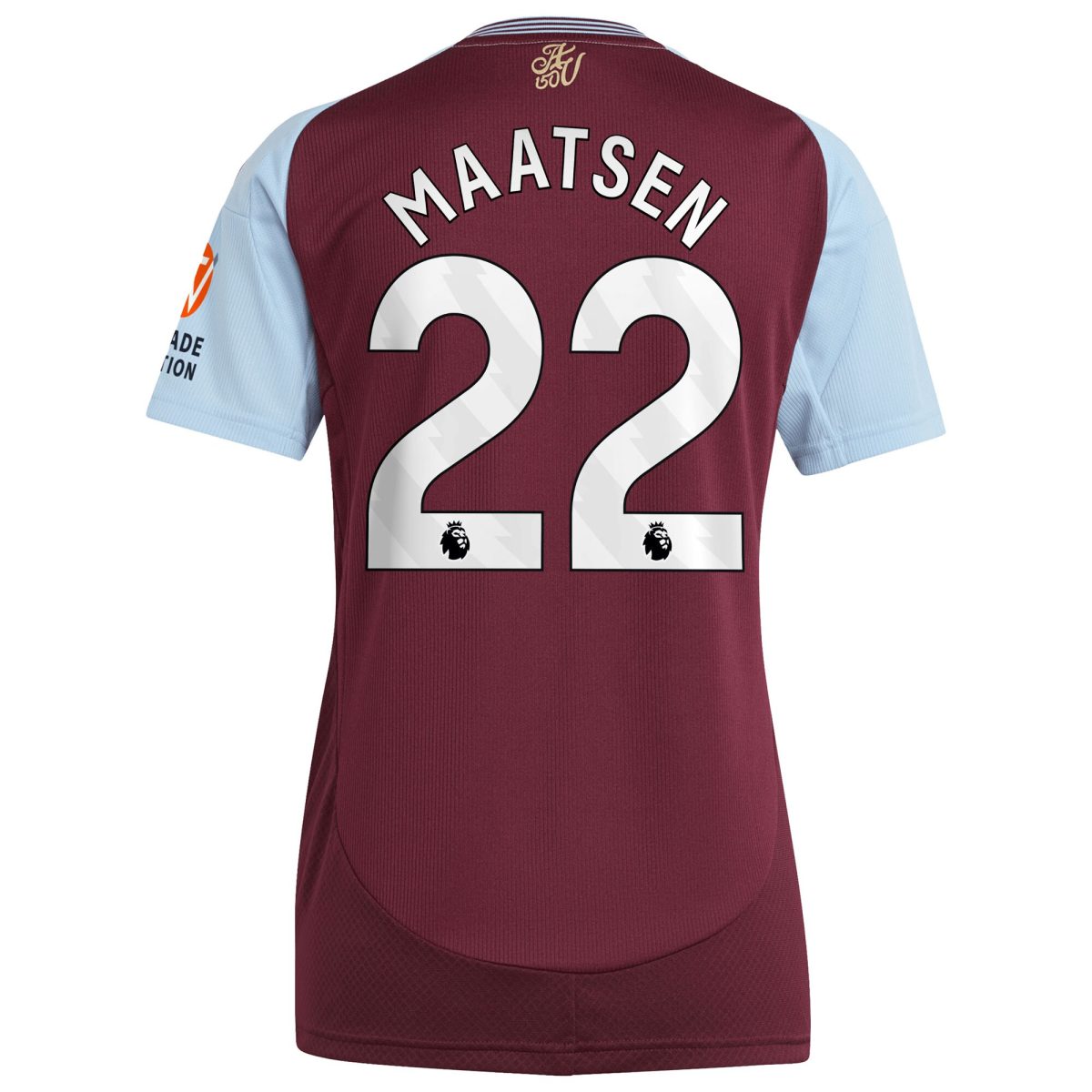 aston villa adidas home shirt 2024-25 – womens with maatsen 22 printing Collection | Aston Villa Shop Official Jerseys