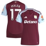aston villa adidas home shirt 2024-25 – womens with malen 17 printing Collection | Aston Villa Shop Official Jerseys
