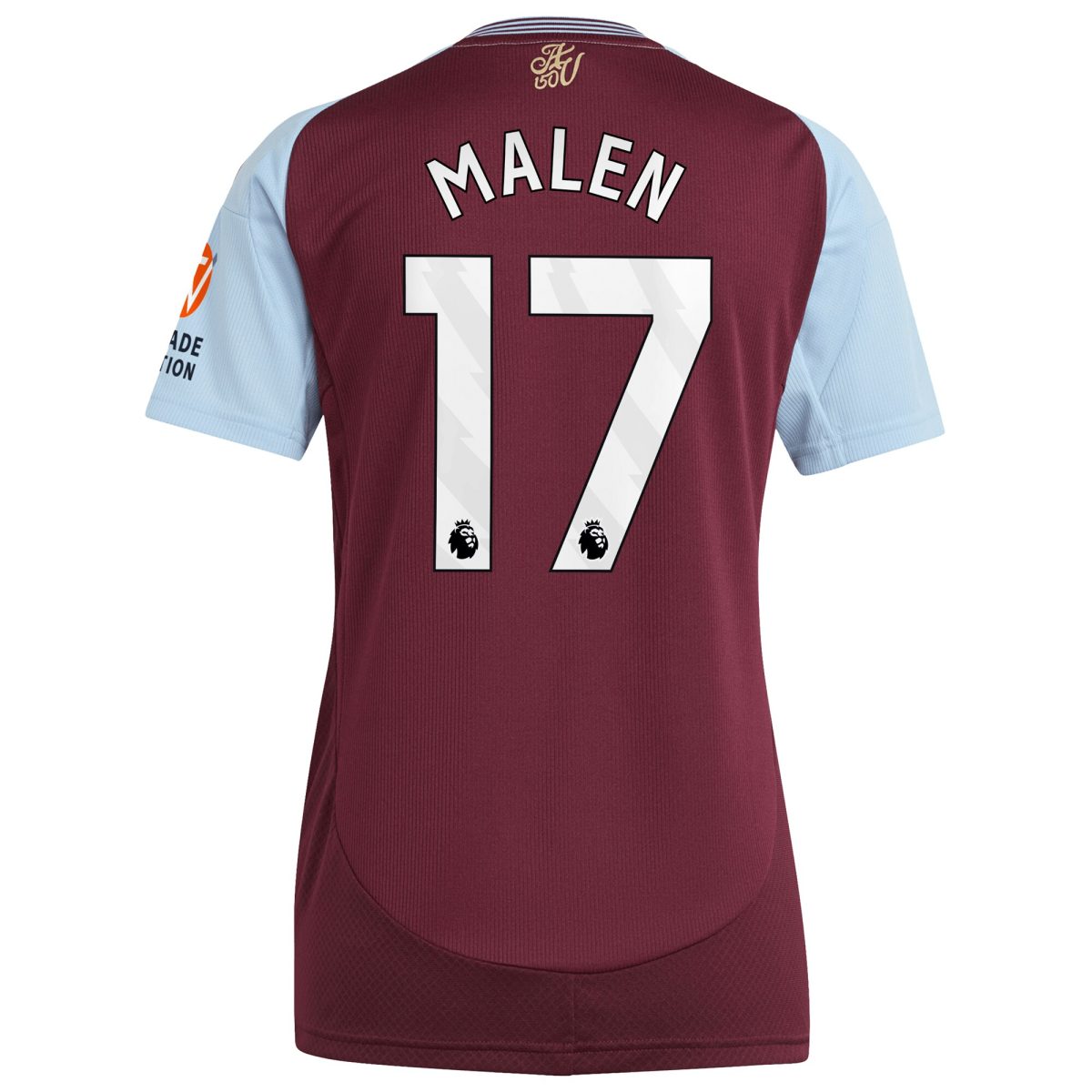 aston villa adidas home shirt 2024-25 – womens with malen 17 printing Collection | Aston Villa Shop Official Jerseys