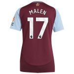 aston villa adidas home shirt 2024-25 – womens with malen 17 printing Collection | Aston Villa Shop Official Jerseys