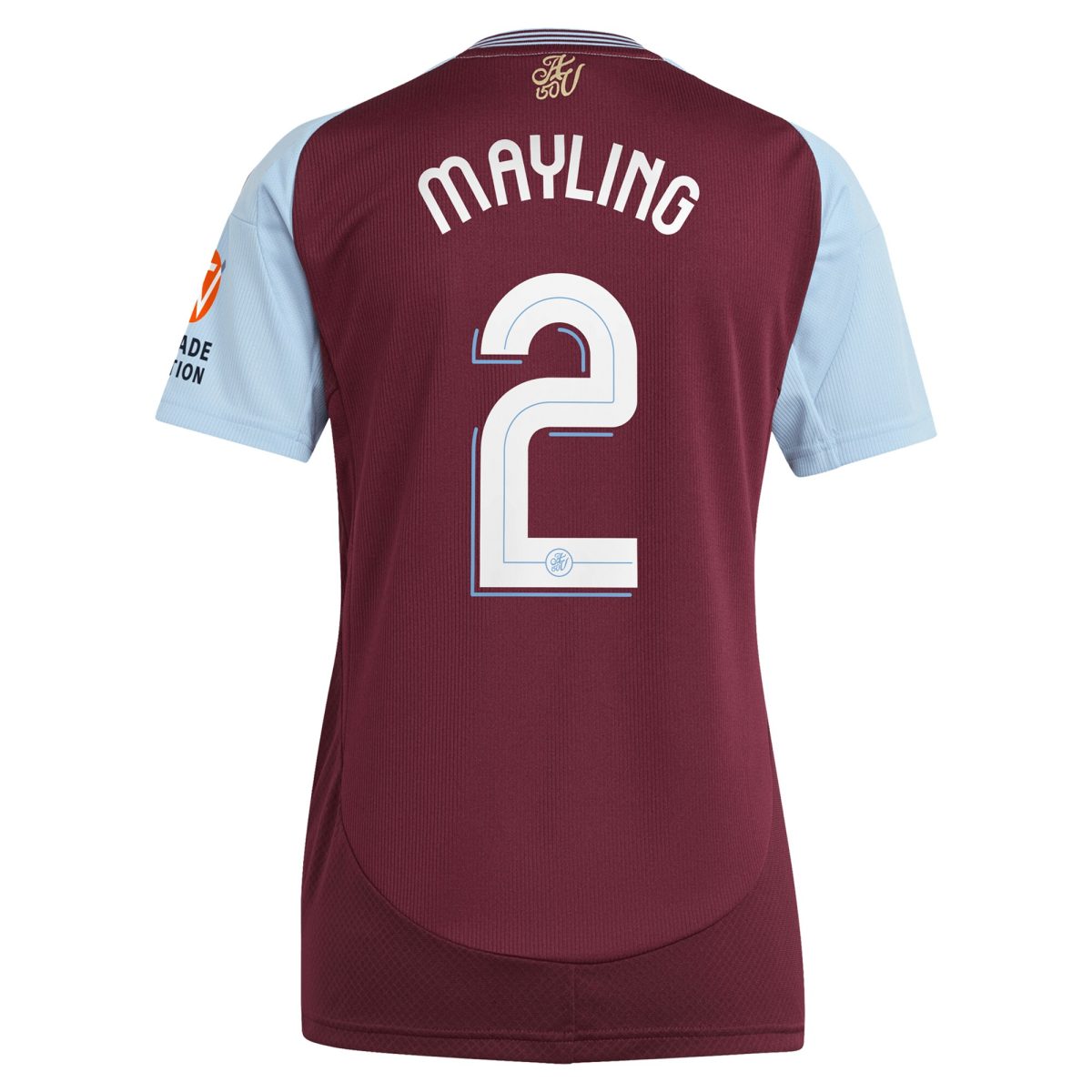 aston villa adidas home shirt 2024-25 – womens with mayling 2 cup printing Collection | Aston Villa Shop Official Jerseys