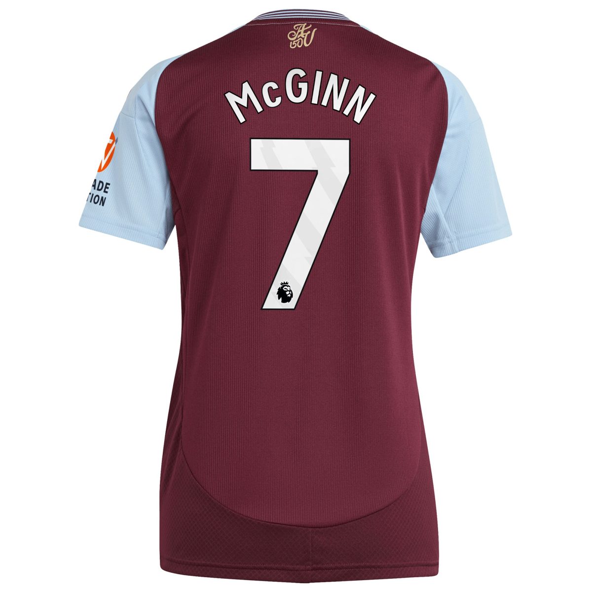 aston villa adidas home shirt 2024-25 – womens with mcginn 7 printing Collection | Aston Villa Shop Official Jerseys