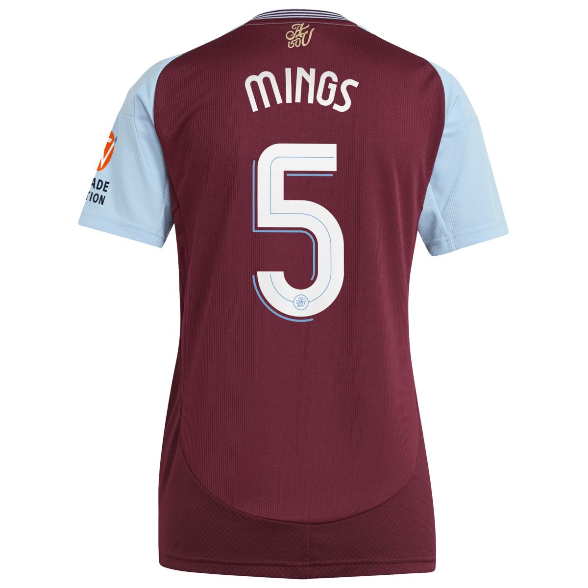 aston villa adidas home shirt 2024-25 – womens with mings 5 cup printing Collection | Aston Villa Shop Official Jerseys