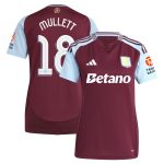 aston villa adidas home shirt 2024-25 – womens with mullett 18 cup printing Collection | Aston Villa Shop Official Jerseys