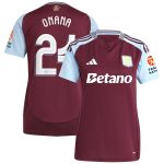 aston villa adidas home shirt 2024-25 – womens with onana 24 cup printing Collection | Aston Villa Shop Official Jerseys