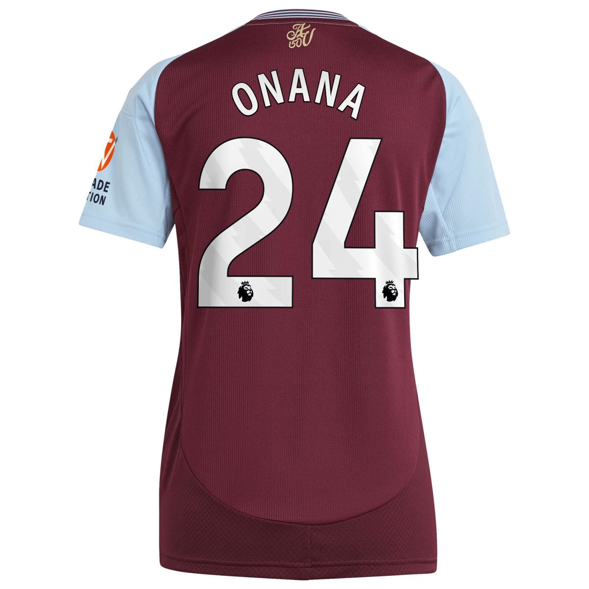 aston villa adidas home shirt 2024-25 – womens with onana 24 printing Collection | Aston Villa Shop Official Jerseys