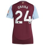 aston villa adidas home shirt 2024-25 – womens with onana 24 printing Collection | Aston Villa Shop Official Jerseys