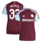 aston villa adidas home shirt 2024-25 – womens with pacheco 33 cup printing Collection | Aston Villa Shop Official Jerseys