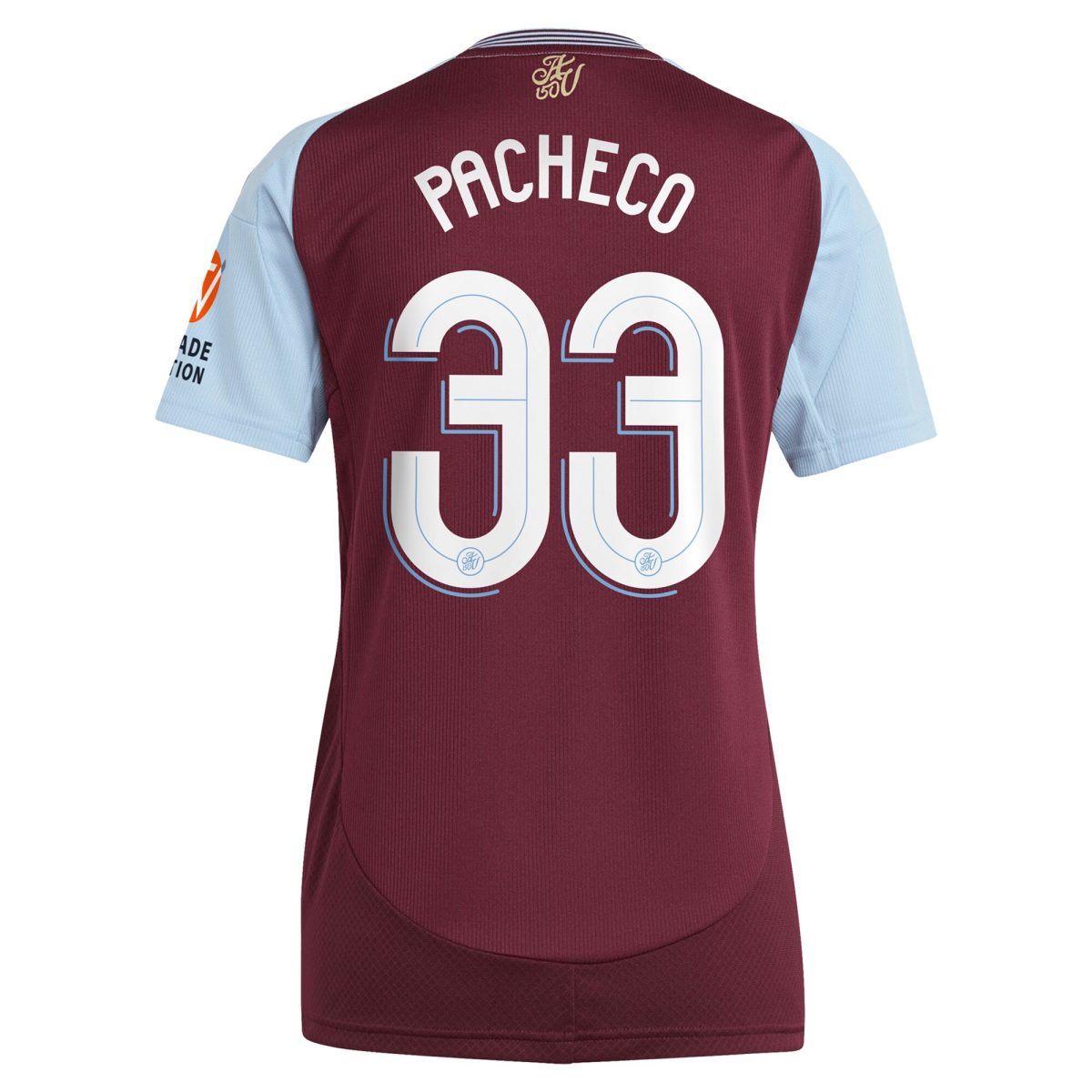 aston villa adidas home shirt 2024-25 – womens with pacheco 33 cup printing Collection | Aston Villa Shop Official Jerseys