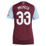 aston villa adidas home shirt 2024-25 – womens with pacheco 33 cup printing Collection | Aston Villa Shop Official Jerseys