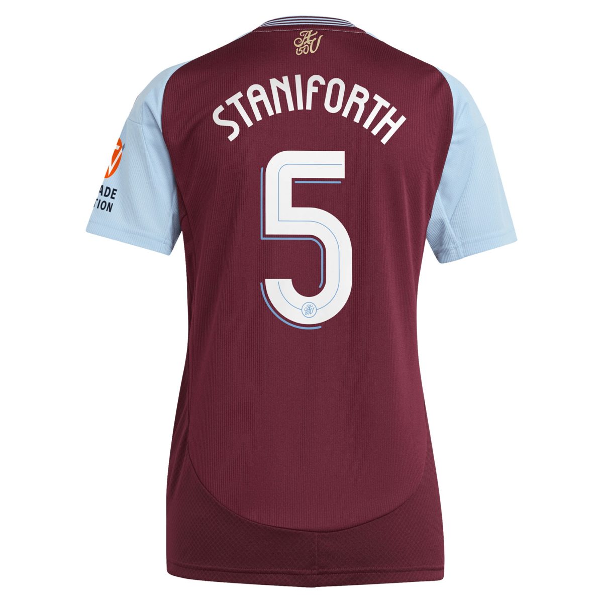 aston villa adidas home shirt 2024-25 – womens with staniforth 5 cup printing Collection | Aston Villa Shop Official Jerseys