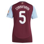 aston villa adidas home shirt 2024-25 – womens with staniforth 5 cup printing Collection | Aston Villa Shop Official Jerseys