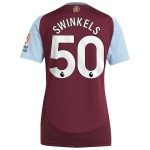 aston villa adidas home shirt 2024-25 – womens with swinkels 50 printing Collection | Aston Villa Shop Official Jerseys