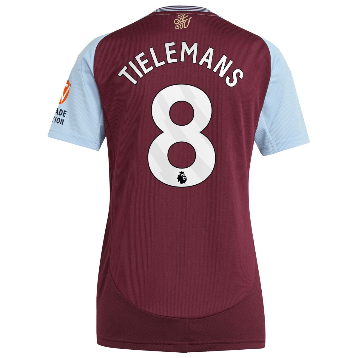 aston villa adidas home shirt 2024-25 – womens with tielemans 8 printing Collection | Aston Villa Shop Official Jerseys