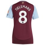 aston villa adidas home shirt 2024-25 – womens with tielemans 8 printing Collection | Aston Villa Shop Official Jerseys