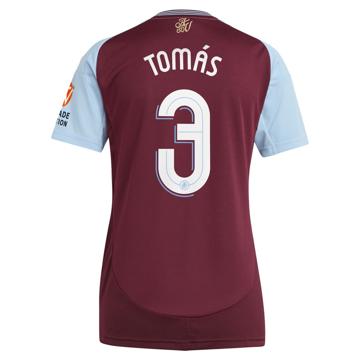 aston villa adidas home shirt 2024-25 – womens with tomás 3 cup printing Collection | Aston Villa Shop Official Jerseys