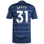 aston villa adidas third authentic shirt 2024-25 with bailey 31 printing Collection | Aston Villa Shop Official Jerseys