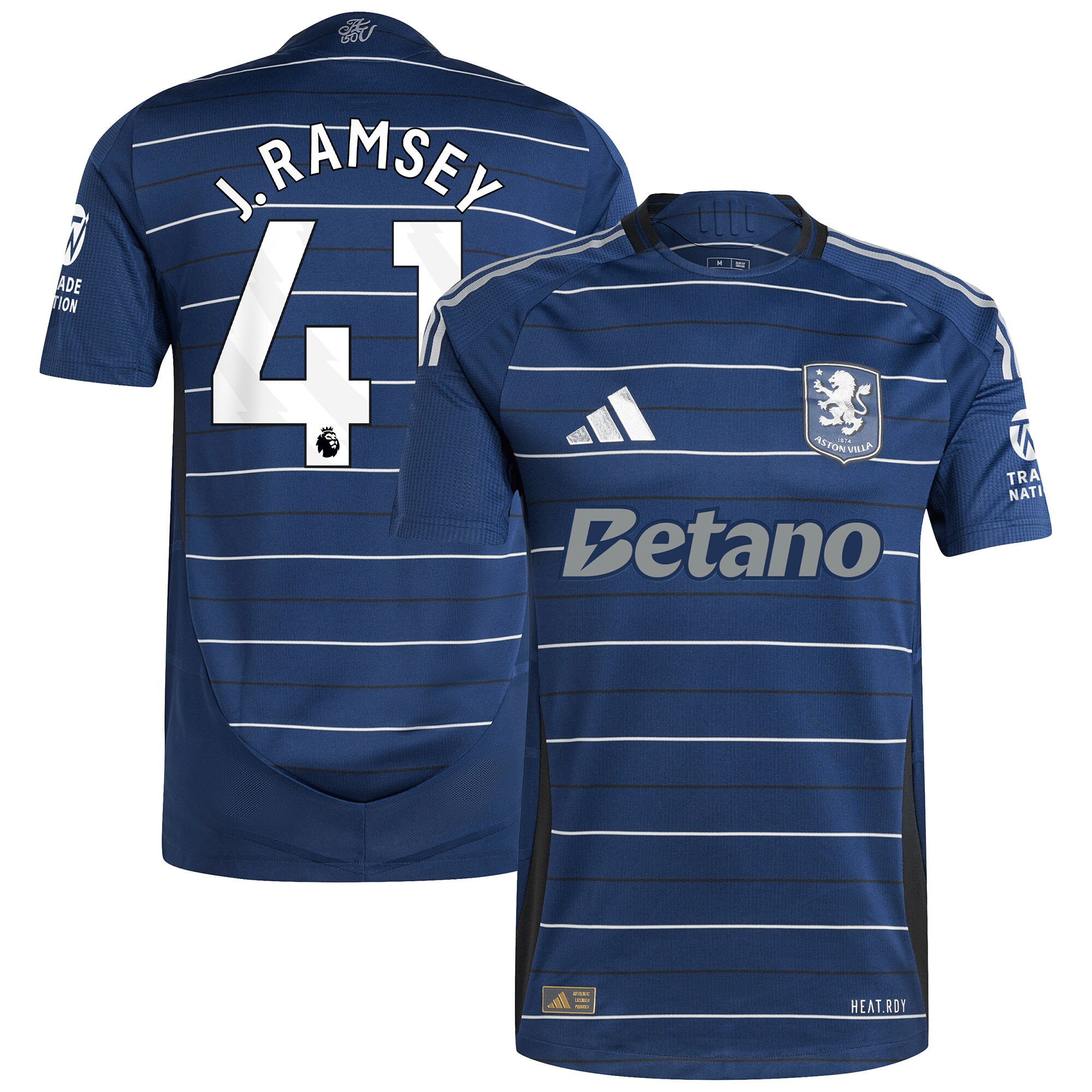 aston villa adidas third authentic shirt 2024-25 with j. ramsey 41 printing Collection | Aston Villa Shop Official Jerseys