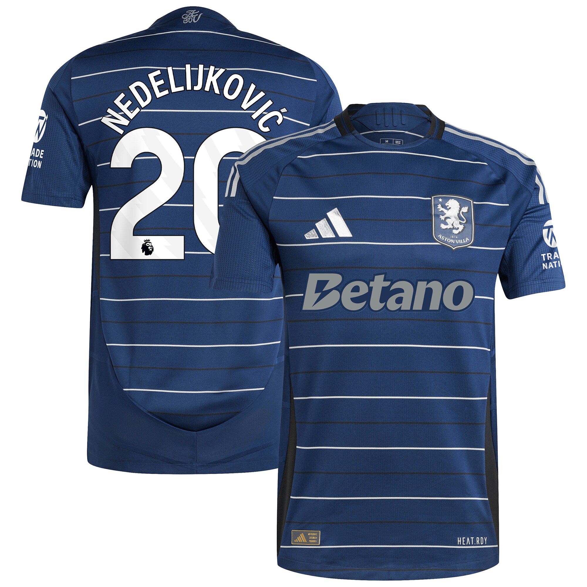 aston villa adidas third authentic shirt 2024-25 with nedeljković 20 printing Collection | Aston Villa Shop Official Jerseys