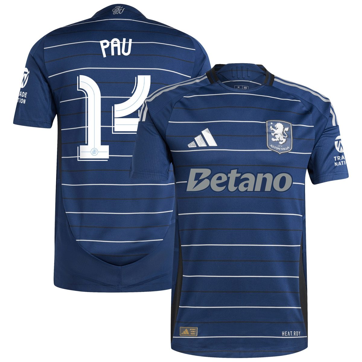 aston villa adidas third authentic shirt 2024-25 with pau 14 cup printing Collection | Aston Villa Shop Official Jerseys