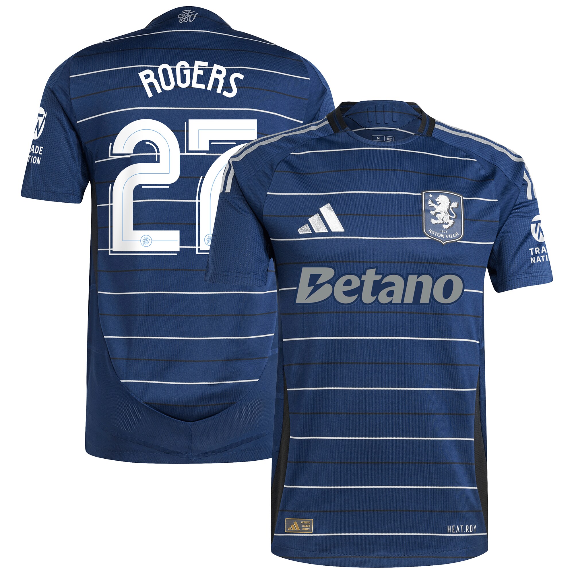 aston villa adidas third authentic shirt 2024-25 with rogers 27 cup printing Collection | Aston Villa Shop Official Jerseys