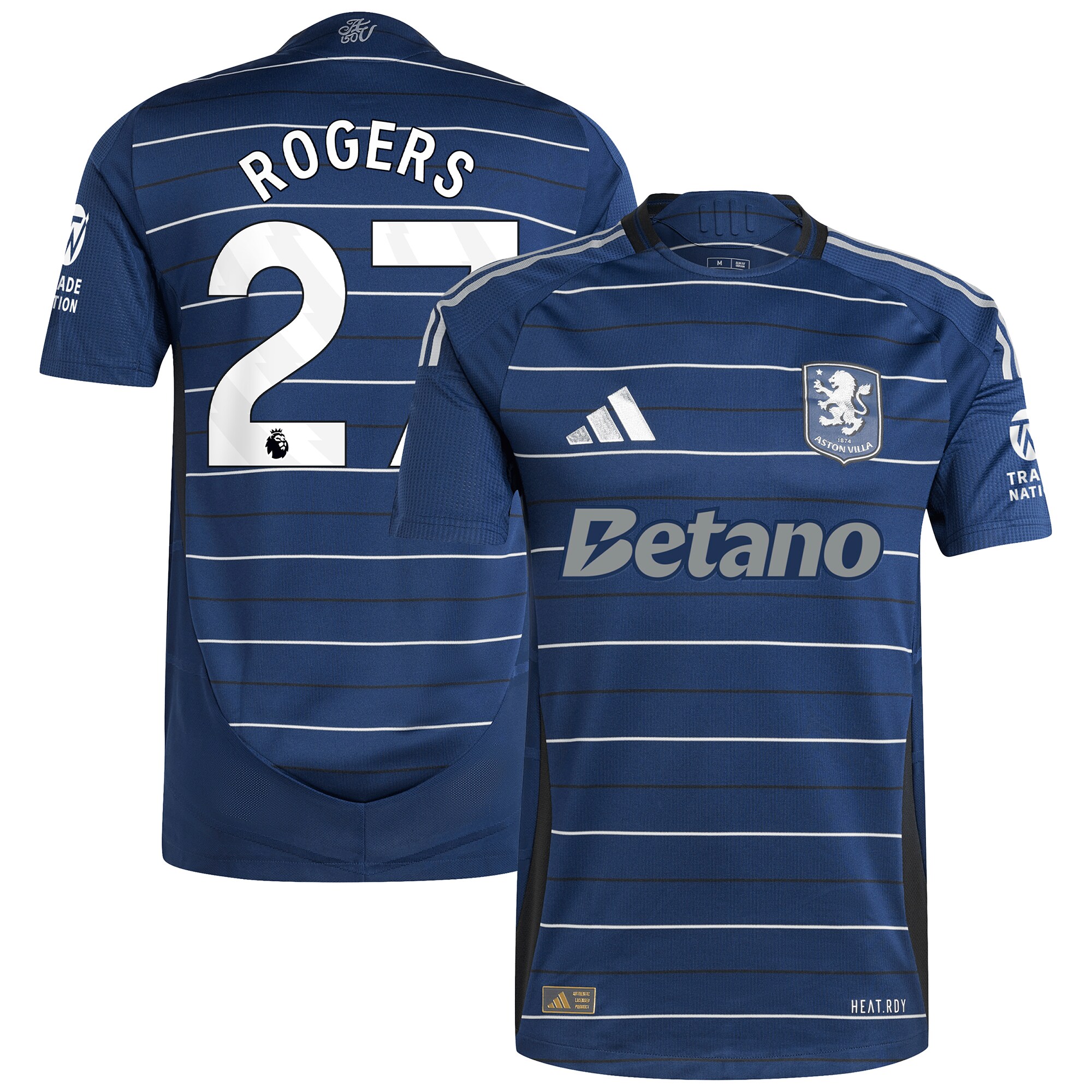 aston villa adidas third authentic shirt 2024-25 with rogers 27 printing Collection | Aston Villa Shop Official Jerseys