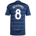 aston villa adidas third authentic shirt 2024-25 with tielemans 8 cup printing Collection | Aston Villa Shop Official Jerseys