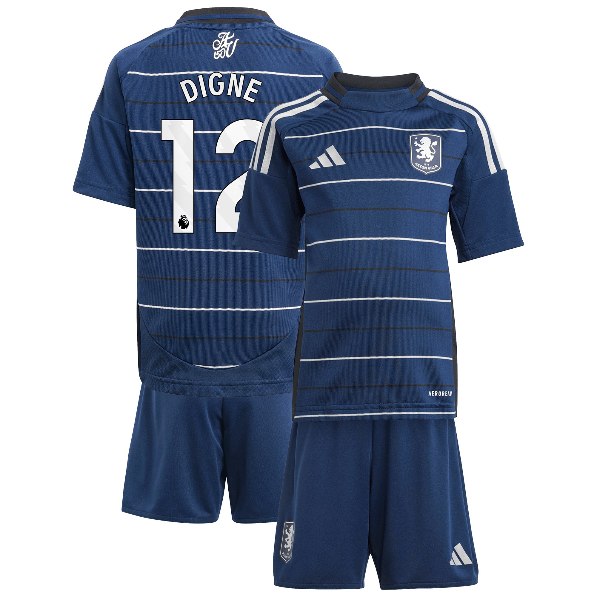 aston villa adidas third minikit 2024-25 with digne 12 printing Collection | Aston Villa Shop Official Jerseys