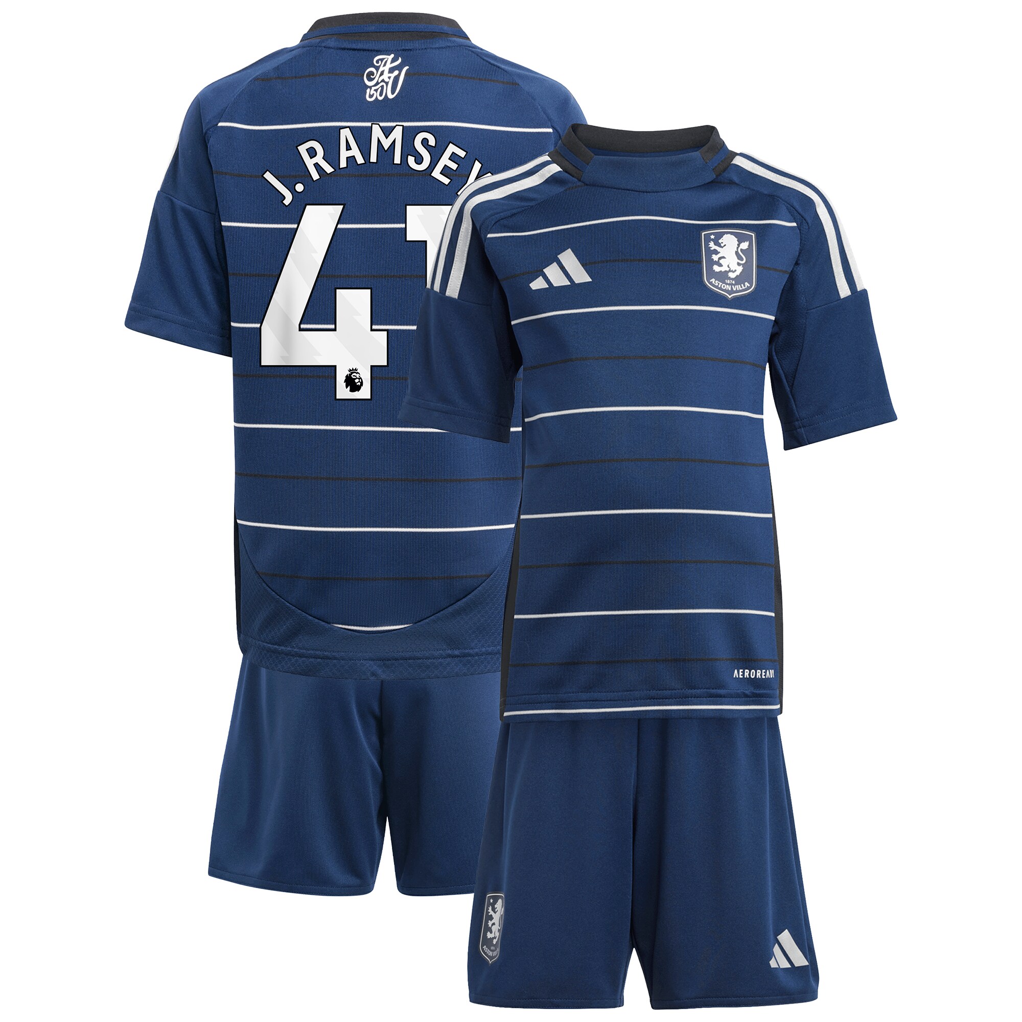 aston villa adidas third minikit 2024-25 with j. ramsey 41 printing Collection | Aston Villa Shop Official Jerseys