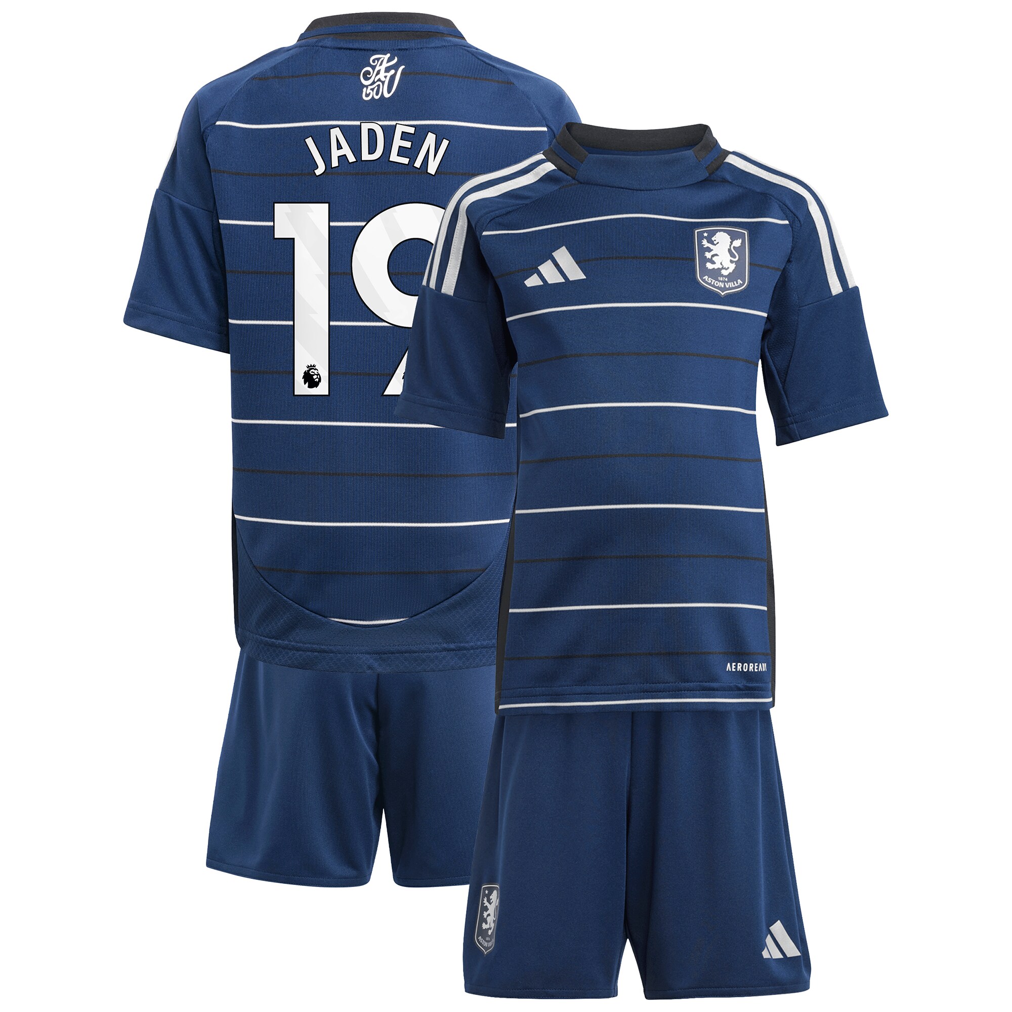 aston villa adidas third minikit 2024-25 with jaden 19 printing Collection | Aston Villa Shop Official Jerseys