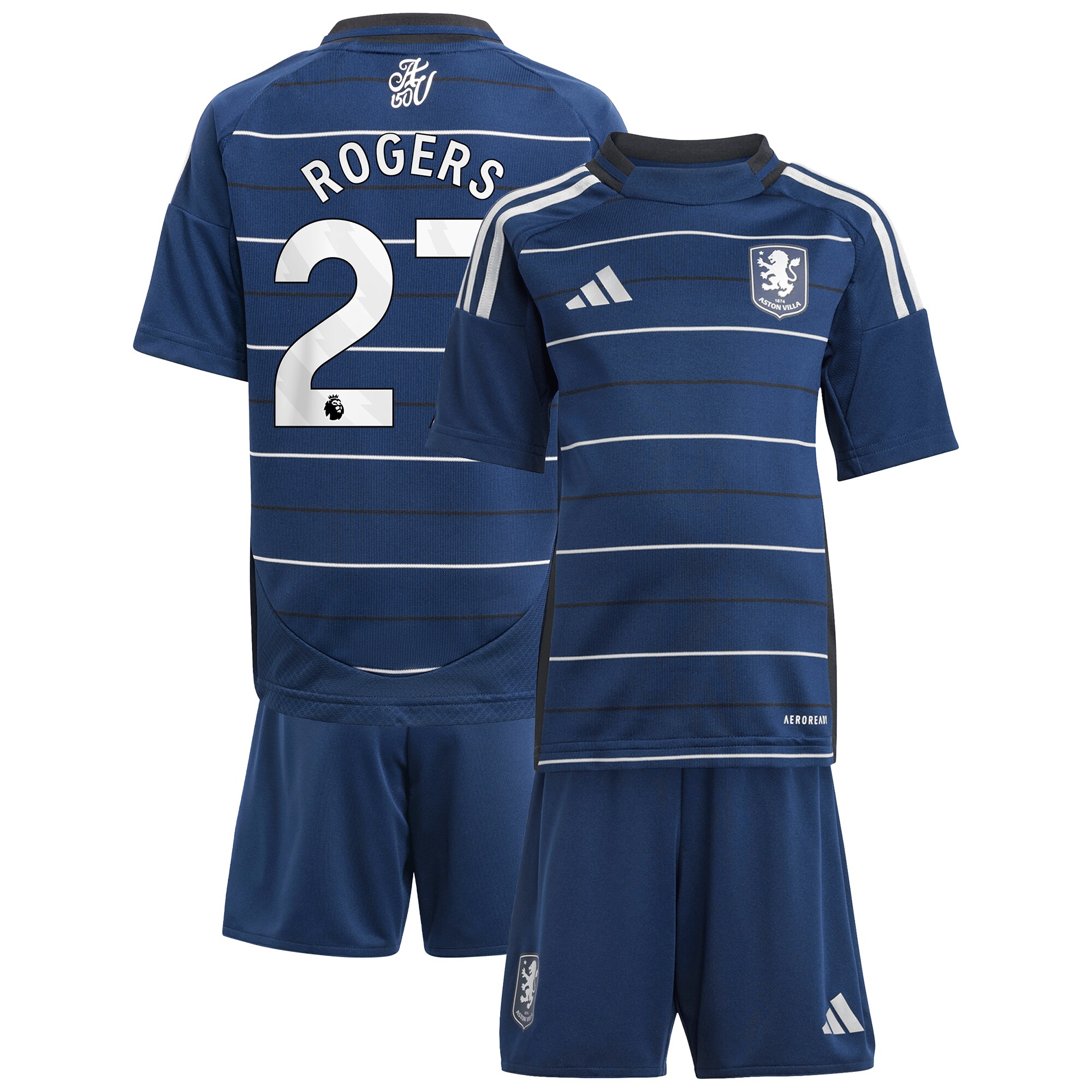 aston villa adidas third minikit 2024-25 with rogers 27 printing Collection | Aston Villa Shop Official Jerseys