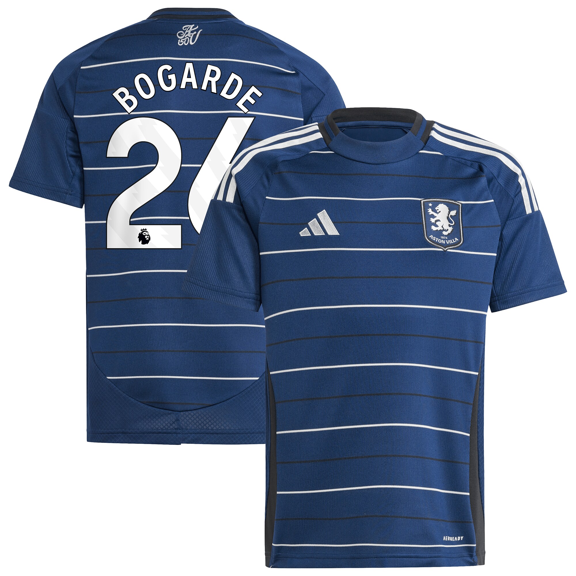 aston villa adidas third shirt 2024-25 – kids with bogarde 26 printing Collection | Aston Villa Shop Official Jerseys