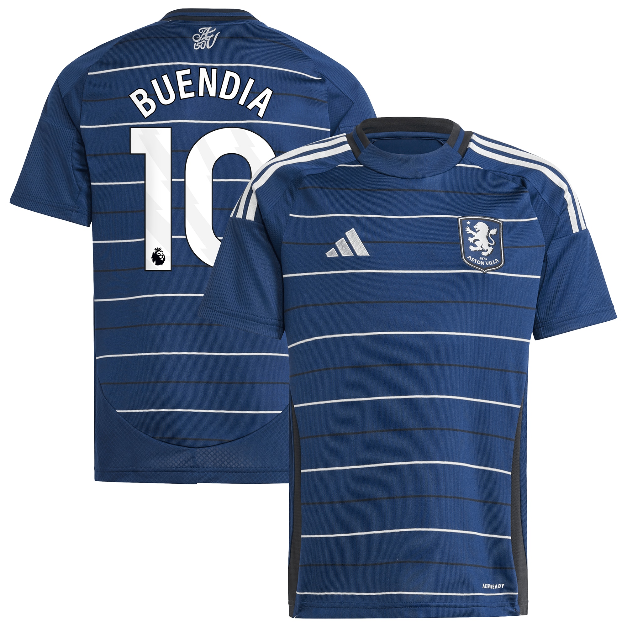 aston villa adidas third shirt 2024-25 – kids with buendia 10 printing Collection | Aston Villa Shop Official Jerseys