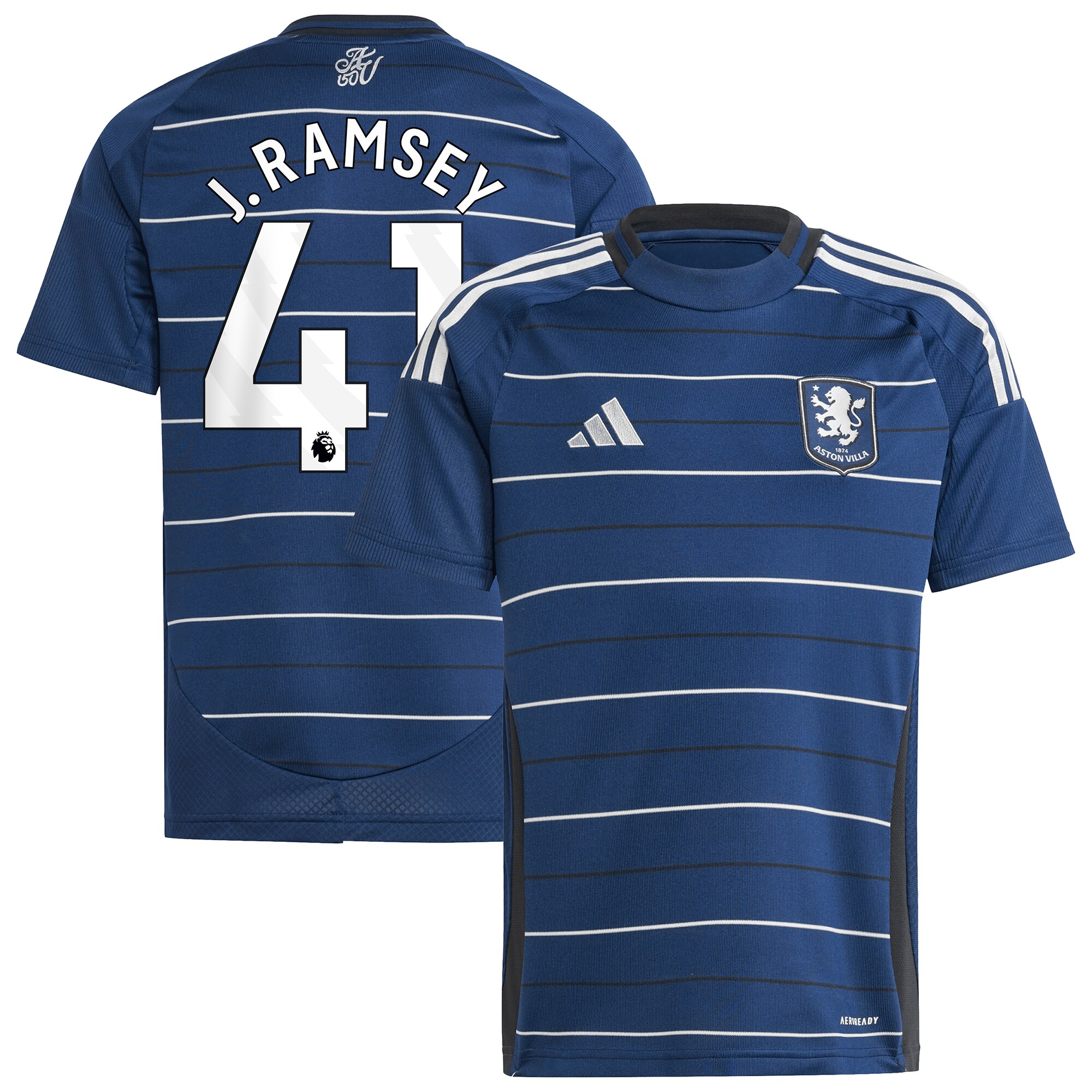 aston villa adidas third shirt 2024-25 – kids with j. ramsey 41 printing Collection | Aston Villa Shop Official Jerseys