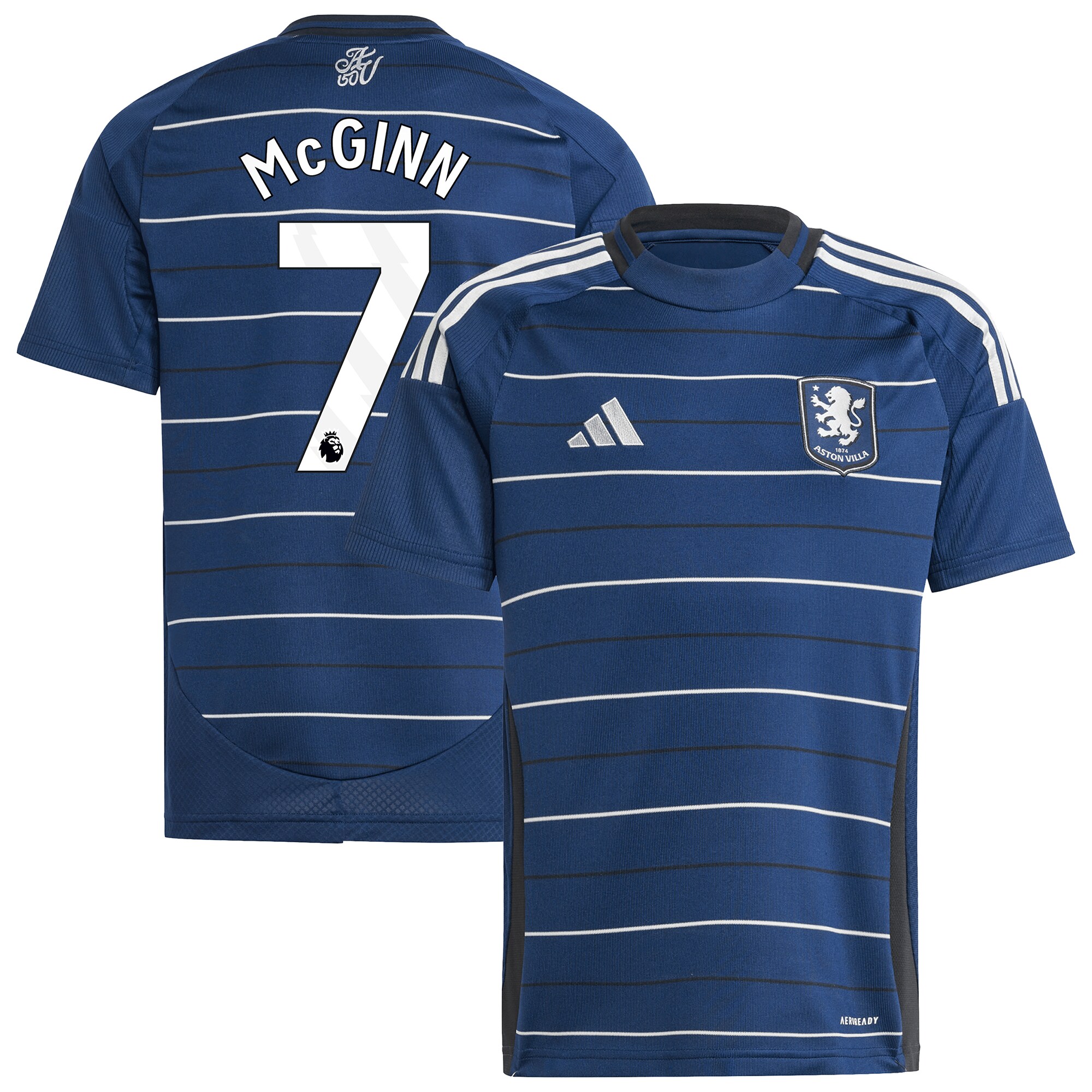 aston villa adidas third shirt 2024-25 – kids with mcginn 7 printing Collection | Aston Villa Shop Official Jerseys