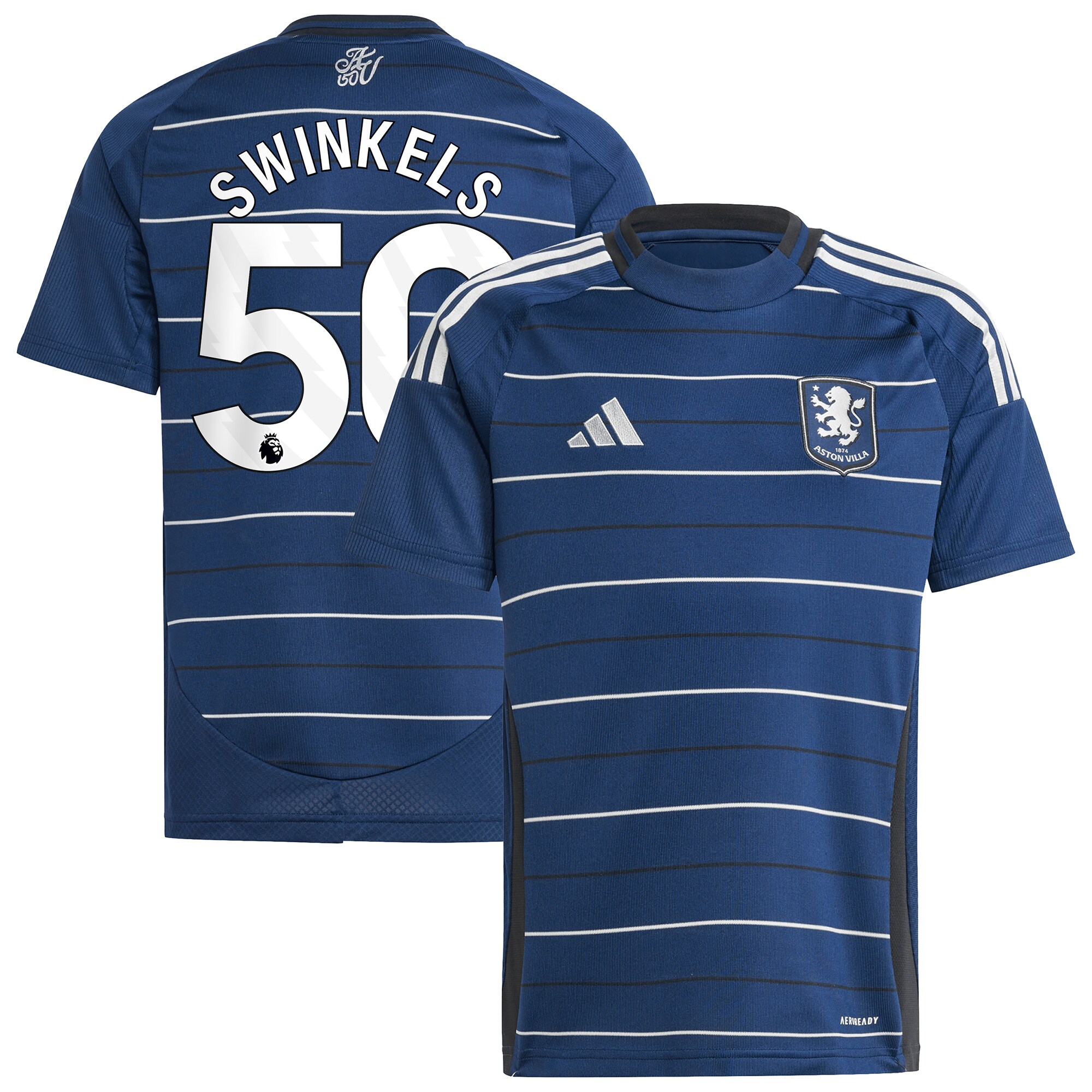 aston villa adidas third shirt 2024-25 – kids with swinkels 50 printing Collection | Aston Villa Shop Official Jerseys