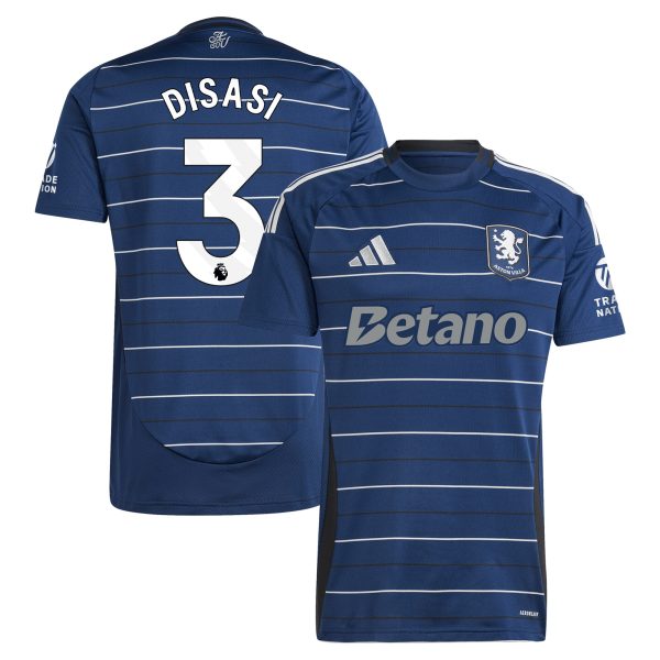 aston villa adidas third shirt 2024-25 with disasi 3 printing Collection | Aston Villa Shop Official Jerseys
